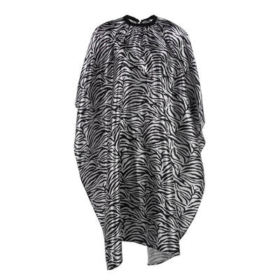 

Adult Hair Cutting Cape Zebra Texture Hairdresser Cloth Barbers Salon Wrap