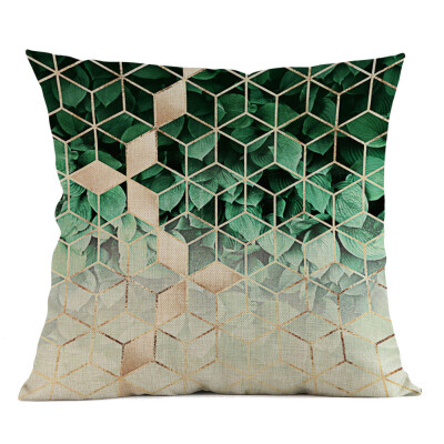 

〖Follure〗Geometric Pillow Case Waist Cushion Cover Sofa Home Decor