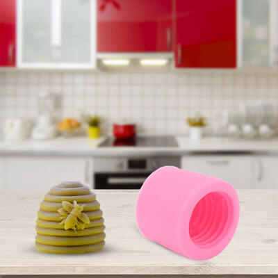 

Greensen Silicone Chocolate Mold Candy Mold Beehive-Shaped Fondant Mold Bakery Decorating Tool