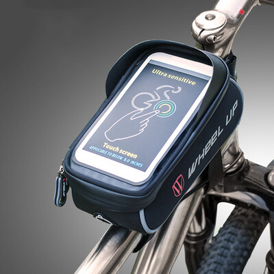 

Bicycle Cycling Bike Frame Front Tube Waterproof Portable Mobile Phone Bag 6