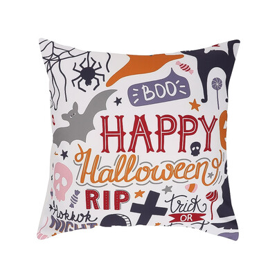 

80 Styles New Halloween Watercolor Pumpkin Pillow Case Thanksgiving Pillow Case Cushion Cover Sofa Bed Car Decor
