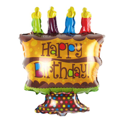 

Cake Aluminum Foil Balloon Inflatable Festival Birthday Party Decor Kids Toy