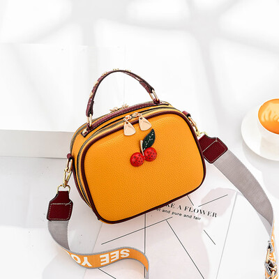 

New Broadband Girls in Summer 2018 Fashion Korean Edition Girls Qingxin Slant Shoulder Fairy Bag