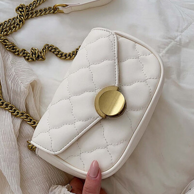 

Summer Xiaoxiangfeng rhomboid chain bag 2019 new style bag with one shoulder slanted&stylish square bag