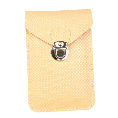 

Fashion Preppy Style Women Mini Bag Cell Phone Bag PU Leather Plaid Purse Messenger Bag Shoulder Bag Women purses