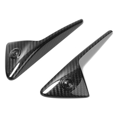 

Replacement For Tesla Model 3 Side Camera Cover Carbon Fiber Side Fender Trim Decorations