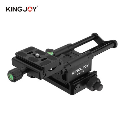 

KINGJOY Aluminium Alloy Universal Macro-focusing Ballhead Ball Head Close-up Shooting Camera Support Holder Tripod Head with 14 &