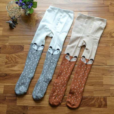 

Cute Baby Kids Girls Cotton Fox Tights Socks Stockings Pants Hosiery Pantyhose