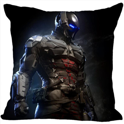 

Batman Pillow Cover Bedroom Home Office Decorative Pillowcase Square Zipper Pillow Cases Satin Fabric No Fade