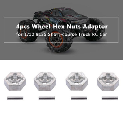 

4pcs XINLEHONG TOYS Wheel Hex Nuts Hex Hub Adaptor for 110 9125 Short-course Truck RC Car