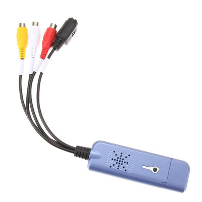 

USB 20 Converter Audio Video Capture Grabber Adapter for Win XP 7 8