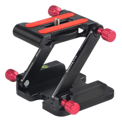 

Z-shaped Folding Desktop Holder Quick Release Plate Camera Tripod DSLR Camera Aluminum Alloy Stabilizer Bracket