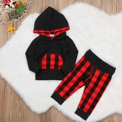 

Newborn Baby Girl Boy Clothes Hoodies Coat Tops T shirt Long Pants Outfits Set