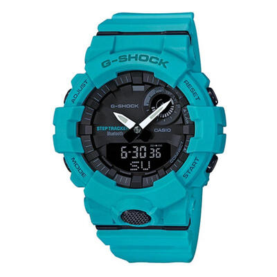 

Casio G-Shock GBA-800-2A2 Bluetooth Step Tracking Watch Sports Quartz Wristwatch - Sky Blue