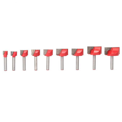 

Greensen 9Pcs High Accuracy 6 Shank Woodworking Engraving Router Bit Cutting Tool Accessories
