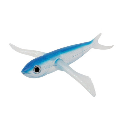 

Bionic fish lure bait large wings Fishing Lure Seawater Fishing Bait Flying Boat Trolling Tuna Mackerel Soft Bait