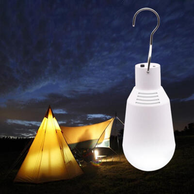 

Solar Lamp Powered Portable Led Bulb Lamp LED Lighting Solar Panel Camping Hanging Night Light For Outdoor Travel