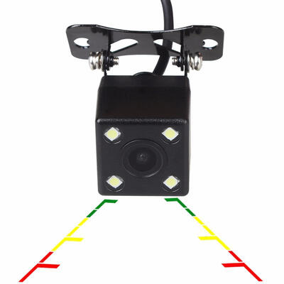 

ZIQIAO ZHS-015 Car Rear View Camera Universal 4 LED Night Vision Backup Parking Camera