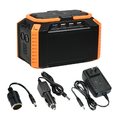 

100Wh Portable Power Station 40000mAh Lithium Battery Supply with DC QC30 USB Ports for Camping Travel Home Emergency