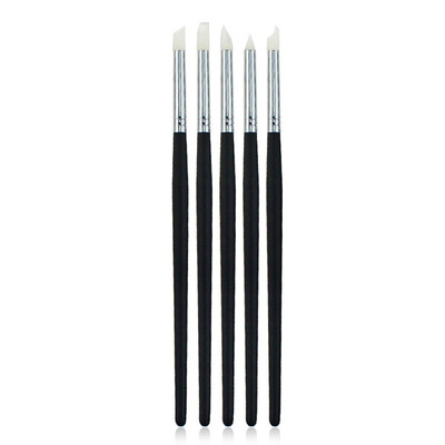 

〖Follure〗5Pcs 6 Inch Silicone Rubber Pen Clay Sculpture Pottery Carving Modeling Clay