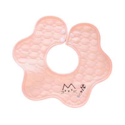 

Baby Bibs Waterproof Rotating Petal Saliva Towel Baby Bib Baby Cartoon Pattern Waterproof Rice Pocket