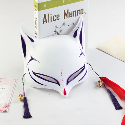 

FUNNYBUNNY Large Fox Mask for Adults&Kids Men Women Cosplay Masquerade Masks Halloween Mask Upper Half Face