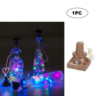 

Square Solar Energy Light 1M Wine Bottle Decor Copper Wire Lamp String