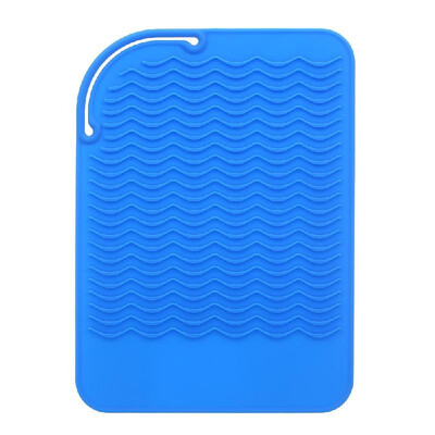 

Silicone Insulation Pads Protective Hair Styling Tools for Hair Straightener Perm Rods Holder Heat-resistant
