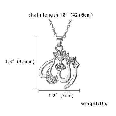 

2PCSet Personality Religious Totem Necklace & Pendants Hollow Letter Stitching Best Friends Lovers Necklace Ladies Birthday Gif