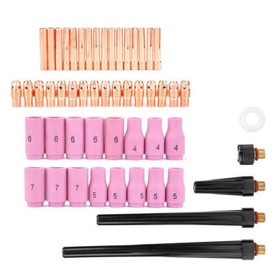 

Greensen 53pcsset TIG Welding Torch Body Parts Gas Lens Nozzle Collet Cup Kit For WP-9 20 25