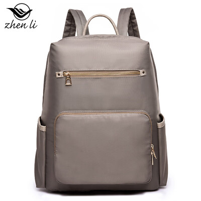 

Ladies bag new soft face college style fashion Oxford backpack factory