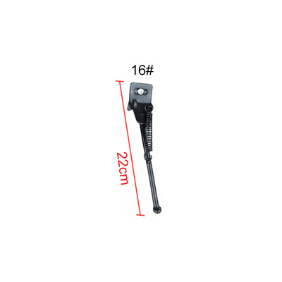 

Iron Children Bike Kickstand Black Kids Bicycle Round Mouth Side Kick Stand