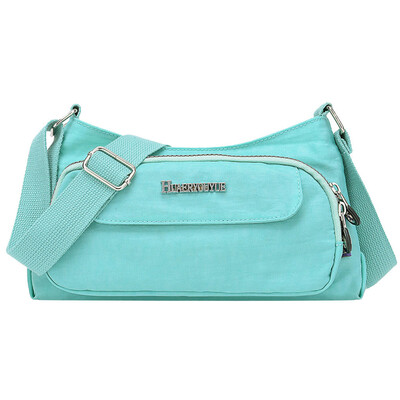 

Tailored Women Nylon Shoulder Bag Waterproof Elegant Daily Shopping Handbag