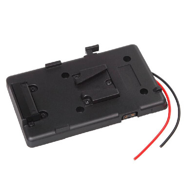 

Battery Back Pack Plate Adapter for Sony V-shoe V-Mount V-Lock Battery External for DSLR Camcorder Video Light