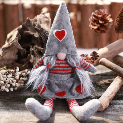 

Siaonvr Christmas Decoration Tied Beard Hanging Legs No Face Doll Scene HomeAQ