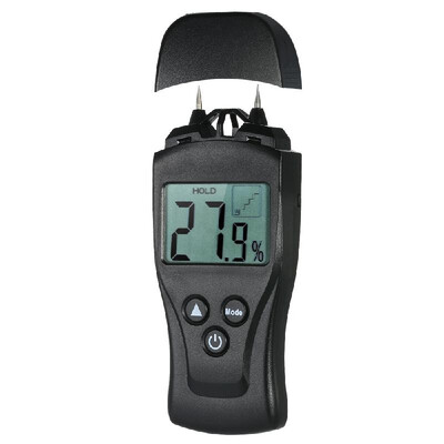 

Handheld Mini Moisture Meter Digital LCD Lumber Damp Meter Wood Moisture Detector Humidity Tester for Timber Wood Drywall Plants