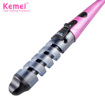 

KM-1026 Curling Iron Automatic Hair Curler Ceramic Electric Spiral Roller