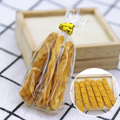 

YIWULA112 16 Doll-house Miniature Scene Model Simulated BreadPretend Play Toy