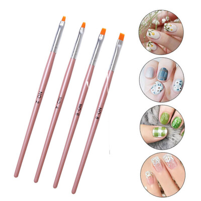 

Toponeto Gel Nail Art Brush Set Painting Moulding Pen Modeling Nail Brush Set