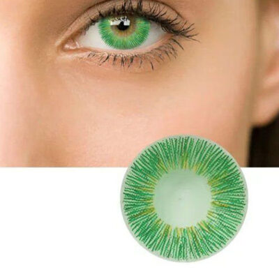 

1Pair Women Colored Contact Lenses Attractive Charm Eye Makeup for Cosplay Party