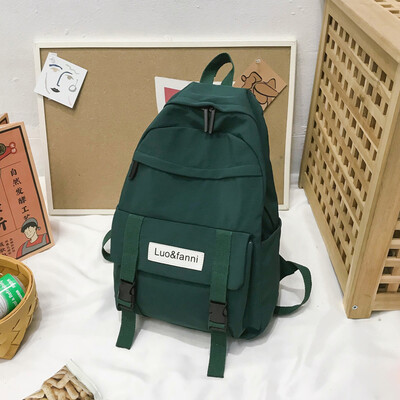 

Fashion schoolbag female insfeng Korean version ulzzang high school students backpack tidal high school shoulder bag