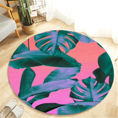 

Gobestart Botany Elements Blanket Round Bathroom carpet 55cm