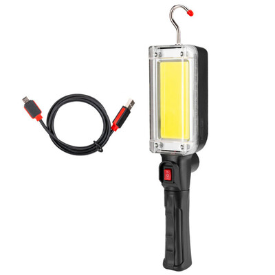 

1pc COB LED Outdoor Light Magnetic Camping Lamp Flashlight Torch Rechargeable