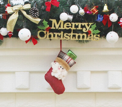 

FUNNYBUNNY Christmas Socks Gift Bag Santa Claus Snowman Elk Decoration Oversized Christmas Socks