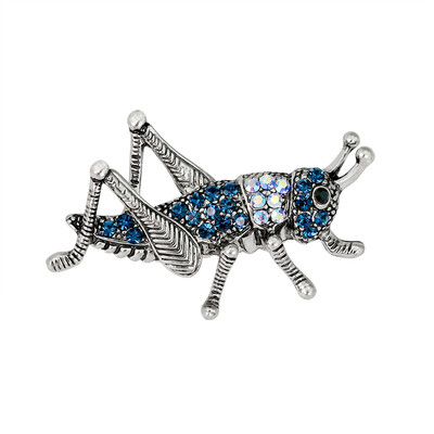 

Rhinestone Insect Shape Design Women Men Alloy Brooch Pin Shirt Jacket Clothes Decorative Badge Corsage Pin