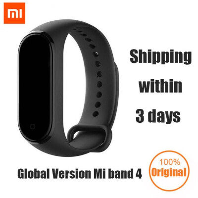 

Newest 2019 Original Xiaomi Mi Band 4 Smart Color Screen Bracelet Heart Rate Fitness 135mAh Bluetooth50 50M Swimming Waterproof