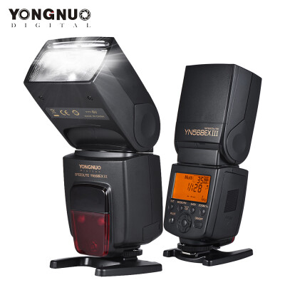 

YONGNUO YN568EX III Wireless TTL Slave Flash Speedlite GN58 18000s HSS Supports USB Firmware Upgrade for Nikon DSLR Camera