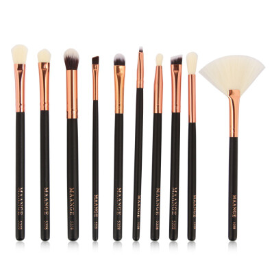 

10 Pcs Makeup Brush Sets Facial Contour Blush Eye Makeup Lips Brushes Cosmetics