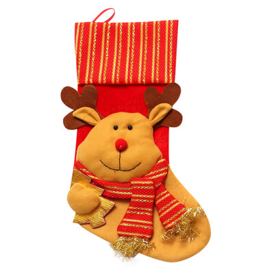 

〖Follure〗Christmas Xmas Tree Hanging Party Tree Decor Santa Stocking Sock Gift Candy Bags