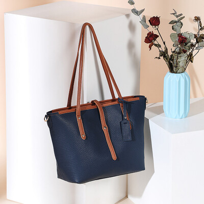 

Bag female 2018 new Korean fashion child handbag fashion casual large capacity single shoulder tote soft leather bag